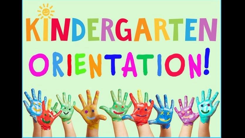  Kindergarten Orientation